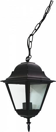 Купить Светильник садово-парковый Feron 4105 четырехгранный на цепочке 60W E27 230V, черный