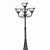 Купить Садово-парковый светильник Arte Lamp Monaco A1497PA-4BK