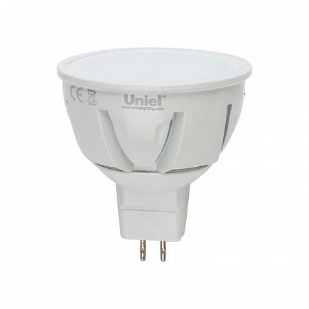 Купить Лампа светодиодная (07911) GU5.3 5W 4500K JCDR матовая LED-JCDR-5W/NW/GU5.3/FR ALP01WH