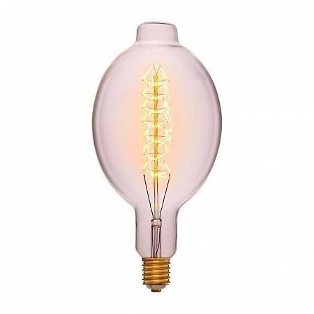 Купить Лампа накаливания E40 95W груша прозрачная 052-146