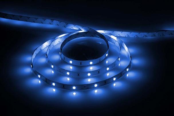 Купить Cветодиодная LED лента Feron LS606, 30SMD(5050)/м 7.2Вт/м  5м IP20 12V синий