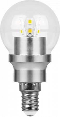 Купить Лампа светодиодная Feron LB-40 Шарик E14 4,5W 2700K
