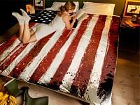 Купить Постельное белье 2,0-спальное  Американский флаг