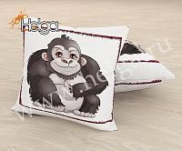 Купить Добрый орангутанг арт.ТФП5093 (45х45-1шт)  фотоподушка (подушка Габардин ТФП)