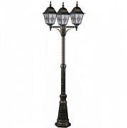 Купить Садово-парковый светильник Arte Lamp Berlin A1017PA-3BN