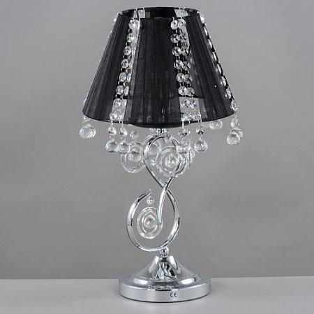 Купить Настольная лампа Elvan T-E1831005-1 CR WT BK