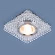 Купить Встраиваемый светильник Elektrostandard 8391 MR16 CL/SL прозрачный/серебро 4690389098369