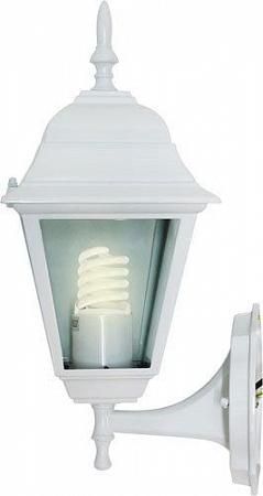 Купить Светильник садово-парковый Feron 4101 четырехгранный на стену вверх 60W E27 230V, белый