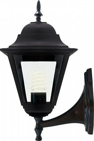 Купить Светильник садово-парковый Feron 4201 четырехгранный на стену вверх 100W E27 230V, черный