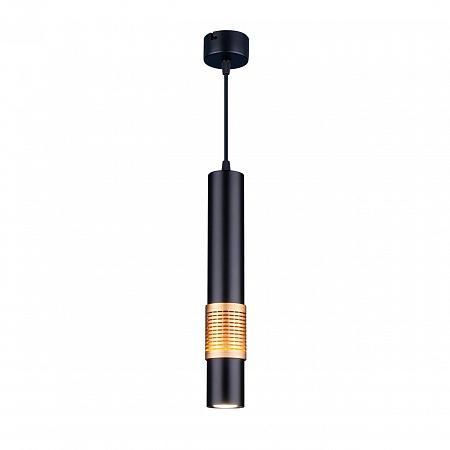 Купить Подвесной светильник Elektrostandard DLN001 MR16 9W 4200K черный матовый/золото 4690389142529