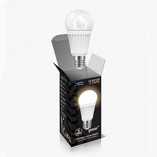 Купить Лампа светодиодная E27 13,5W 2700K шар матовый LD102502113