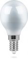Купить Лампа светодиодная Feron LB-38 Шарик E14 5W 2700K