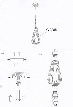 Купить Подвесной светильник Odeon Light Zoro 2285/1