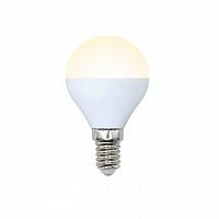 Купить Лампа светодиодная (10217) E14 6W 3000K шар матовый LED-G45-6W/WW/E14/FR/O