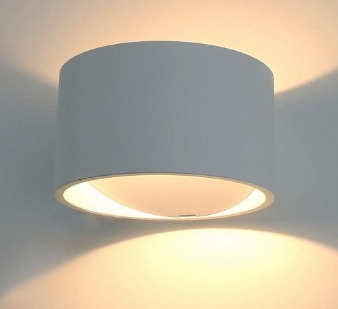 Купить Настенный светодиодный светильник Arte Lamp Cerchito A1417AP-1WH