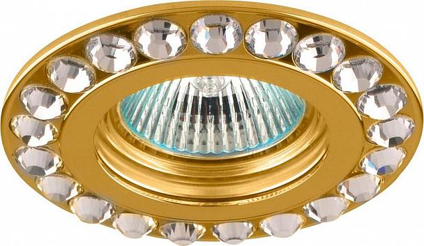 Купить Светильник встраиваемый Feron DL112-C потолочный MR16 G5.3 золотистый