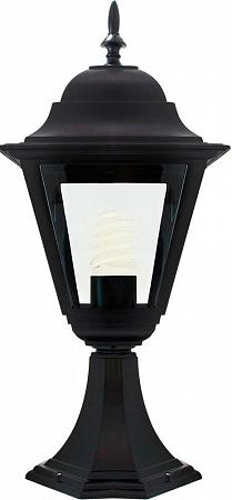 Купить Светильник садово-парковый Feron 4204 четырехгранный на постамент 100W E27 230V, черный