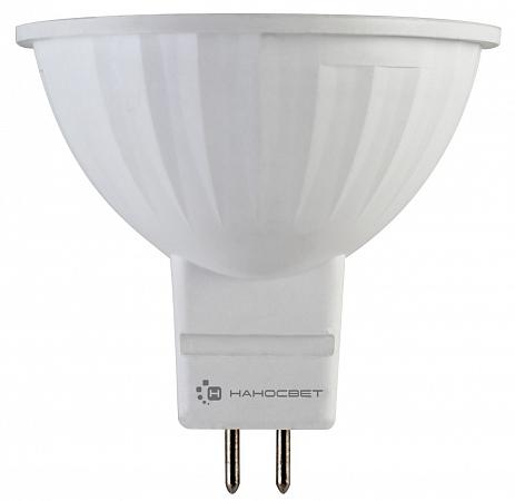 Купить Лампа светодиодная GU5.3 4W 2700K полусфера матовая LE-4MR16A-GU5.3-827 L190