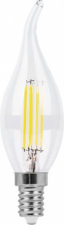 Купить Лампа светодиодная Feron LB-59 Свеча на ветру E14 5W 4000K