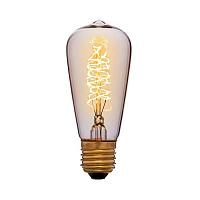 Купить Лампа накаливания E27 60W колба прозрачная 052-245