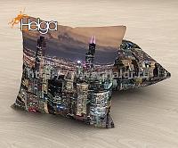 Купить Панорама Чикаго арт.ТФП3091 (45х45-1шт)  фотоподушка (подушка Габардин ТФП)