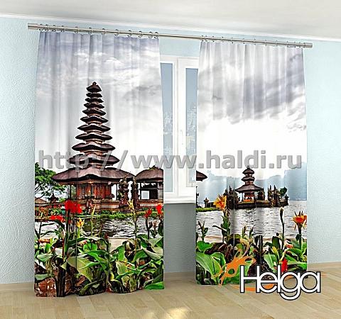 Купить Бали арт.ТФА3353 (145х275-2шт) фотошторы (штора Ализе ТФА)