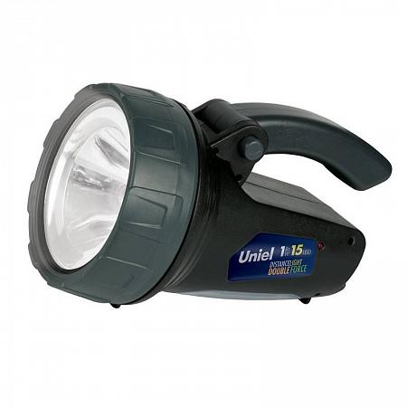 Купить Фонарь-прожектор светодиодный (06649) Uniel аккумуляторный 90 лм S-SL017-BA Black