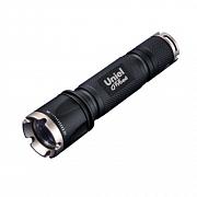Купить Ручной светодиодный фонарь (03812) Uniel от батареек 123х34 185лм P-ML074-PB Black