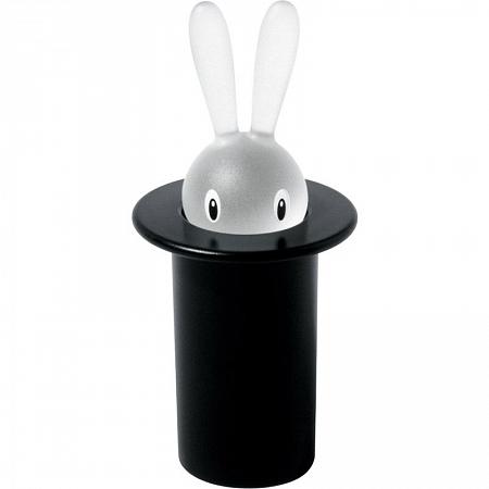 Купить Футляр для зубочисток magic bunny черный