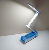 Купить Настольный светодиодный светильник Feron DE1703 2,6W, голубой