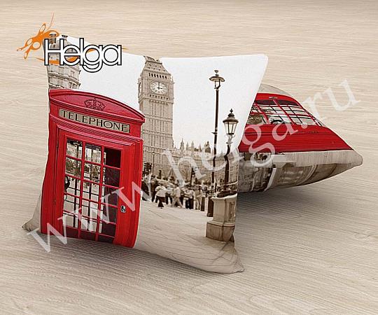 Купить Лондон Телефон арт.ТФП3799 v8 (45х45-1шт) фотоподушка (подушка Мокрый шелк ТФП)