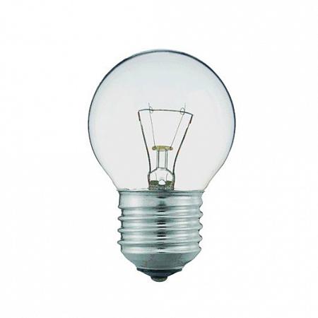 Купить Лампа накаливания E27 40W шар прозрачный GE74405