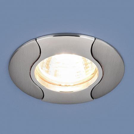 Купить Встраиваемый светильник Elektrostandard 7006 MR16 CH/N хром/никель 4690389126512