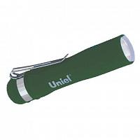 Купить Карманный светодиодный фонарь (UL-00000209) Uniel от батареек 95х20 25 лм S-LD045-B Green