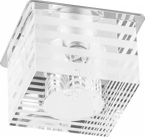 Купить Светильник встраиваемый Feron DL-172 потолочный JCD9 G9 прозрачно-матовый