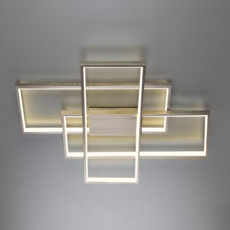 Купить Потолочный светодиодный светильник Eurosvet 90177/3 сатин-никель