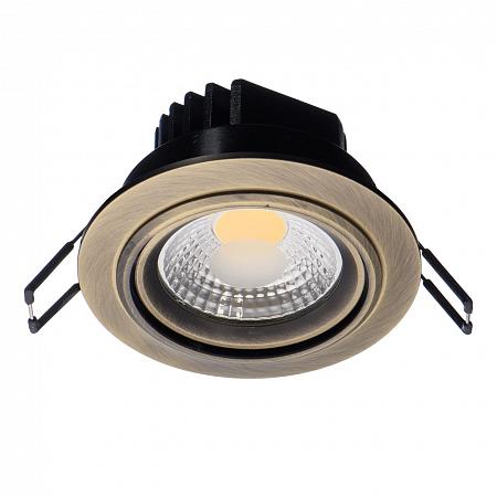 Купить Встраиваемый светодиодный светильник De Markt Круз 637015601
