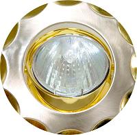 Купить Светильник встраиваемый Feron 703 потолочный MR16 G5.3 титан-золото