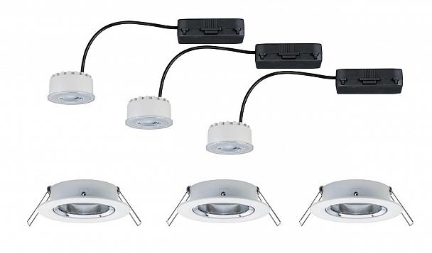 Купить Встраиваемый светодиодный светильник Paulmann Reflector Coin 93942