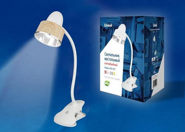 Купить Настольная лампа (UL-00004138) Uniel TLD-557 Brown/LED/350Lm/5500K/Dimmer