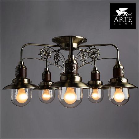 Купить Потолочная люстра Arte Lamp Sailor A4524PL-5AB