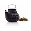 Купить Чайник заварочный my big tea в вязаном чехле 1,5 л серый с узором