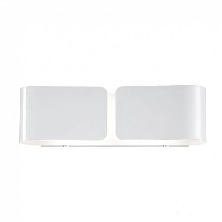 Купить Настенный светильник Ideal Lux Clip AP2 Small Bianco
