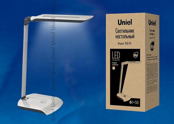 Купить Настольная лампа (07538) Uniel TLD-511 Pearl/LED/550Lm/4500K