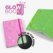 Купить Записная книжка glowbook, светящаяся в темноте, зеленая
