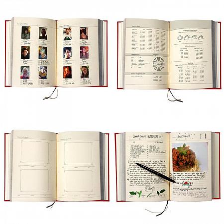 Купить Семейная кулинарная книга my family красная