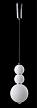 Купить Подвесной светодиодный светильник Crystal Lux Desi SP3 Chrome/White