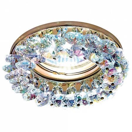 Купить Встраиваемый светильник Ambrella light Crystal K206 MULTI/G