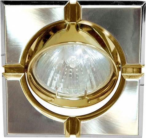 Купить Светильник встраиваемый Feron 098T-MR16-S потолочный MR16 G5.3 титан-золото