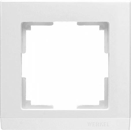 Купить Рамка Werkel Stark на 1 пост белый WL04-Frame-01-white 4690389047107